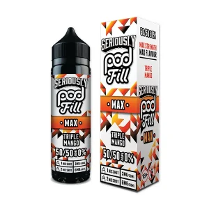Seriously Pod Fill MAX – Triple Mango (40 ml, Shortfill)