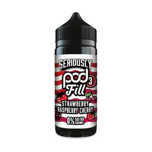 Seriously Pod Fill – Strawberry Raspberry Cherry (100 ml, Shortfill)