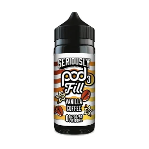 Seriously Pod Fill – Vanilla Coffee (100 ml, Shortfill)