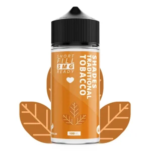 Shades Traditional Tobacco från eSmokes Juice (100ml Shortfill)