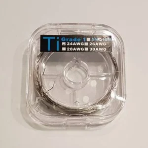 Single Titanium Wire 24AWG 0.5mm 10m