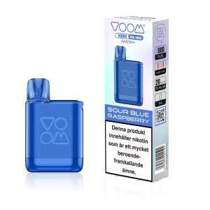 Sour Blue Raspberry från Voom Iris Mini (2ml, 20mg, Engångsvape)