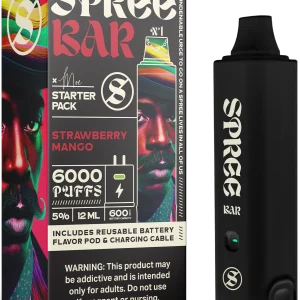Spree Bar Kit Strawberry Mango (12 ml, 50 mg)