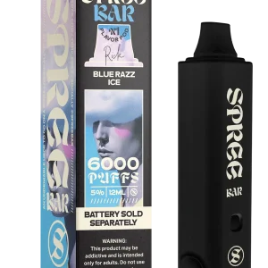 Spree Bar Pod Blue Razz Ice (12 ml, 50 mg)