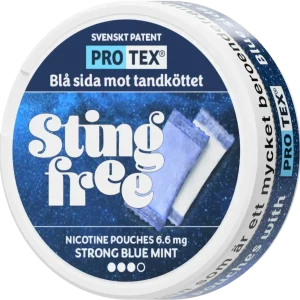 Stingfree – Strong Blue Mint – Slim (6,6 mg/portion)