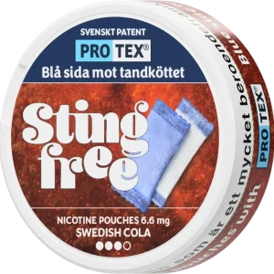 Stingfree – Swedish Cola – Slim (6,6 mg/portion)