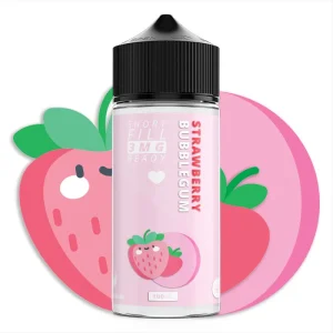 Strawberry Bubblegum från eSmokes Juice (100ml Shortfill)