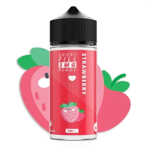Strawberry från eSmokes Juice (100ml Shortfill)