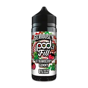 Strawberry Gummy 50/50 från Seriously Pod Fill (100ml, Shortfill)
