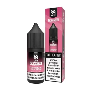 Strawberry Ice Cream från N One (10ml, 14mg, Nikotinsalt)