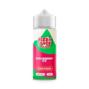 Strawberry Ice från Fizzy King Bar (100ml, Shortfill)