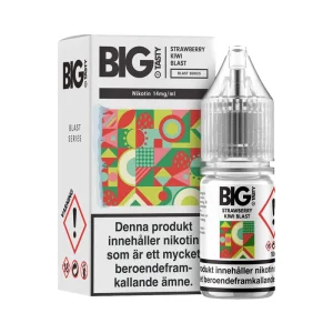 Strawberry Kiwi Blast från Big Tasty (10ml, 14mg, Nikotinsalt)