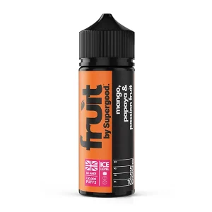 Supergood Fruit – Mango, Papaya & Passionfruit (100 ml, Shortfill)