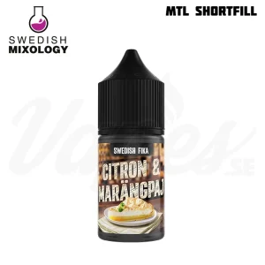 Swedish Fika – Citron & Marängpaj (10 ml, MTL Shortfill)