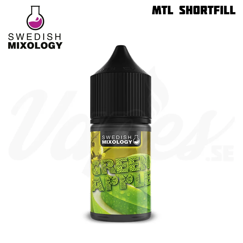 Swedish Mixology – Green Apple (10 ml, MTL Shortfill)
