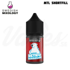 Swedish Mixology – Swedish Retro Bubblegum (10 ml, MTL Shortfill)