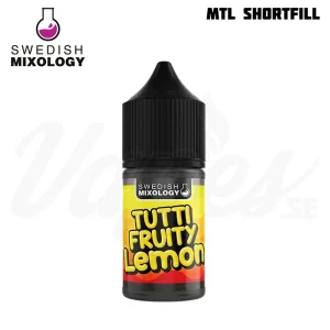 Swedish Mixology – Tutti Fruity Lemon (10 ml, MTL Shortfill)