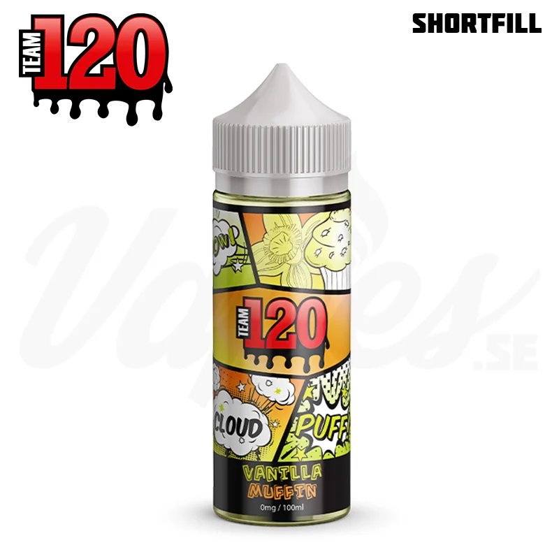 Team 120 – Vanilla Muffin (100 ml, Shortfill)