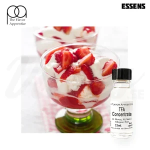 TFA – Strawberries and Cream (Essens, Jordgubbe)