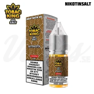Tobac King on Salt – Butterscotch (10 ml, 20 mg Nikotinsalt)