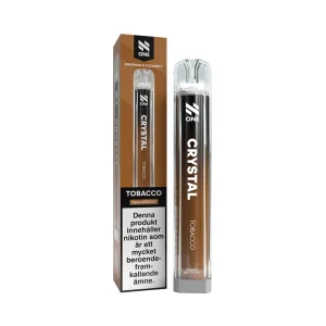 Tobacco från Crystal Mesh (2ml, 20mg, Engångsvape)
