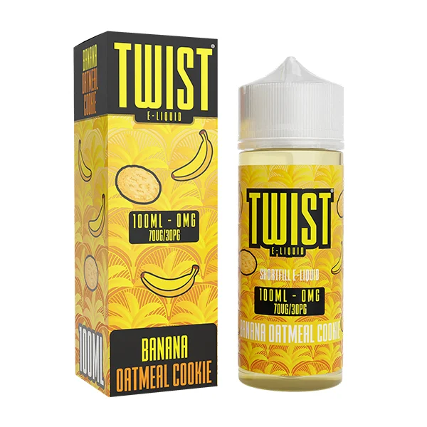 TWIST – Banana Oatmeal Cookie (100 ml, Shortfill)