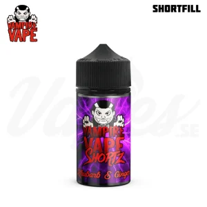 Vampire Vape Shortz – Rhubarb and Ginger (50 ml, Shortfill)