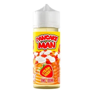Vape Breakfast Classics – Pancake Man Strawberry (100 ml, Shortfill)