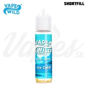 Vape Wild – Ice Cold (50 ml, Shortfill) – Utgått