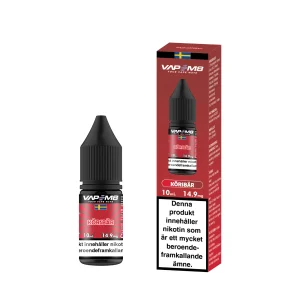 VapeM8 Salt – Körsbär (10 ml, 14,9 mg Nikotinsalt)