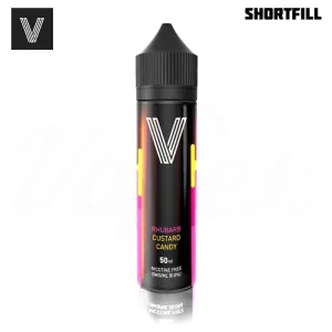 Vaperizzo – Rhubarb Custard Candy (50 ml, Shortfill) – Utgått
