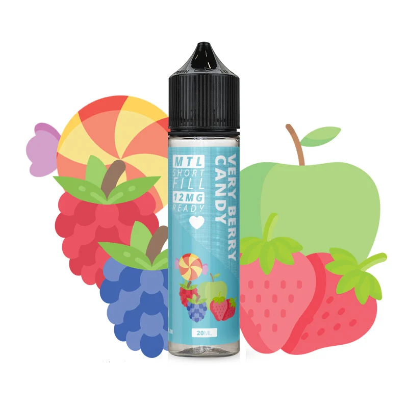 Very Berry Candy från eSmokes Juice (20ml, MTL)