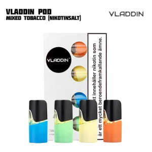VLADDIN Pod – Mixed Tobacco (4-pack) – Utgått