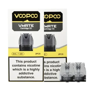Vmate V2 Pods från VooPoo (2-pack, 2-3ml)