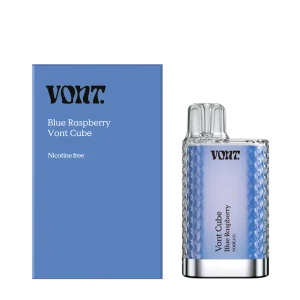 Vont Cube – Blue Raspberry (Nikotinfri Engångs vape)