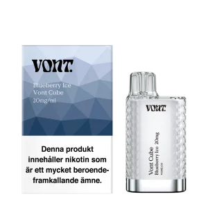 Vont Cube – Blueberry Ice (20 mg, Engångs vape)