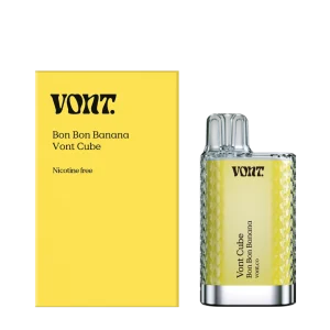 Vont Cube – Bon Bon Banana (Nikotinfri Engångs vape)