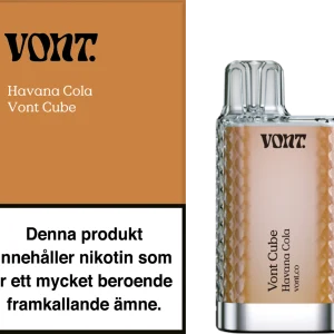 Vont Cube – Havana Cola (20 mg, Engångs vape)