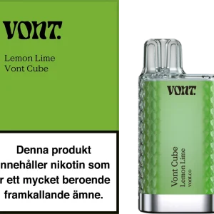 Vont Cube – Lemon Lime (20 mg, Engångs vape)
