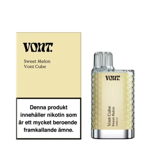Vont Cube – Sweet Melon (14 mg, Engångs vape)