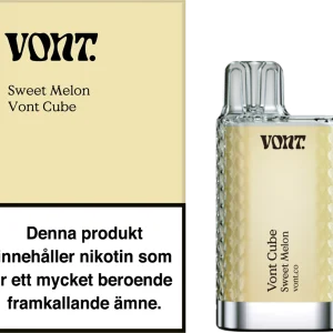 Vont Cube – Sweet Melon (20 mg, Engångs vape)