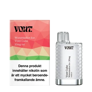 Vont Cube – Watermelon Ice (20 mg, Engångs vape)
