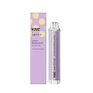 Vont Nova x Haypp – Lemon Blackcurrant (Nikotinfri Engångs vape)