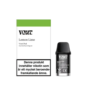 Vont Pod – Lemon Lime (20 mg, Engångspod)