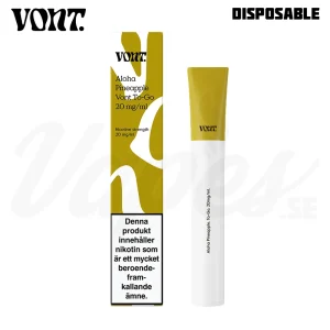 Vont To-Go – Aloha Pineapple (20 mg, Engångs vape)