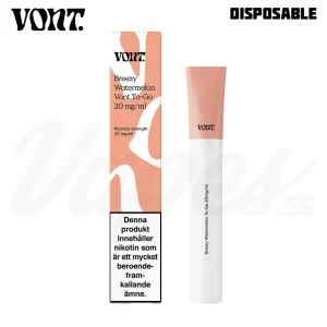 Vont To-Go – Breezy Watermelon (20 mg, Engångs vape)