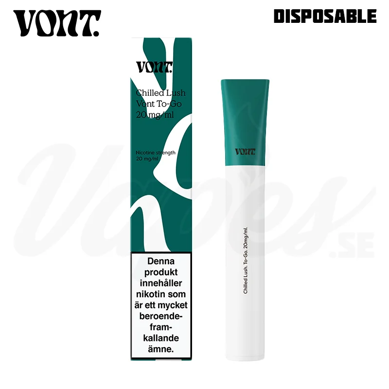 Vont To-Go – Chilled Lush (20 mg, Engångs vape)