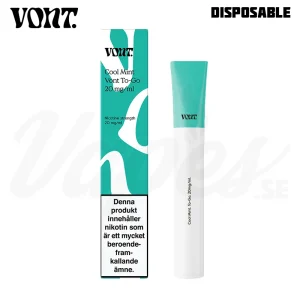 Vont To-Go – Cool Mint (20 mg, Engångs vape)