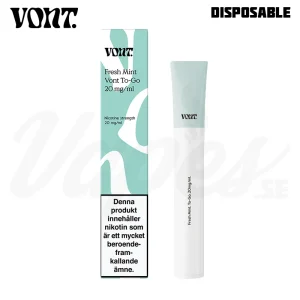 Vont To-Go – Fresh Mint (20 mg, Engångs vape)