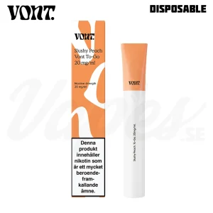 Vont To-Go – Slushy Peach (20 mg, Engångs vape)